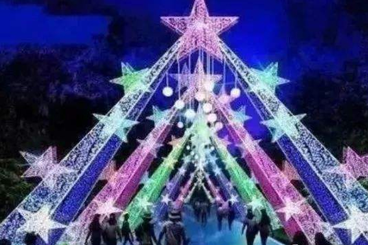 綿陽國際主題公園燈光秀