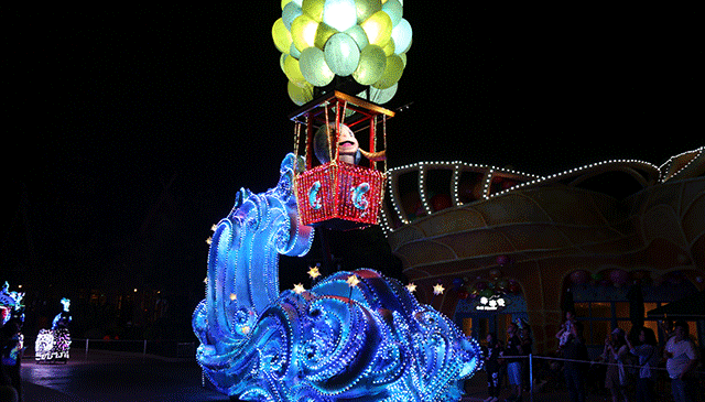 舞美燈光盛宴——珠海長隆海洋夜間花車大巡游